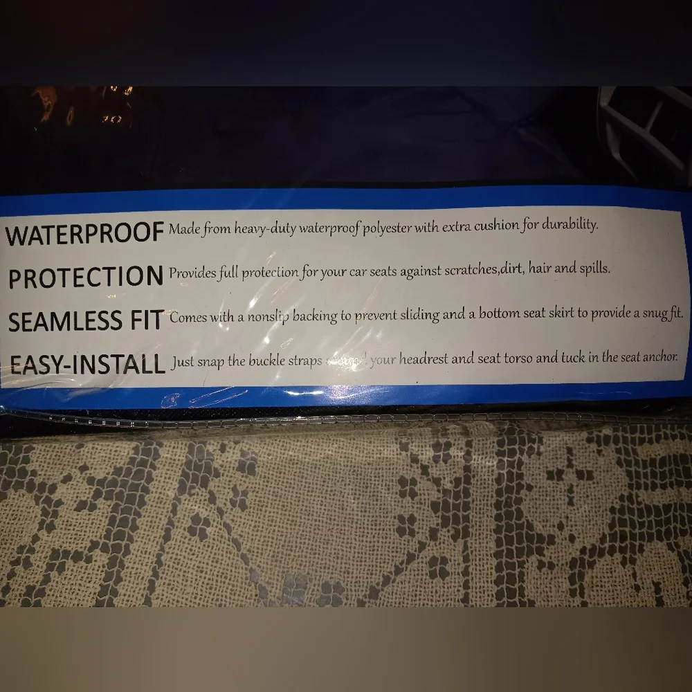 BNWT Dog Seat Cover CPG